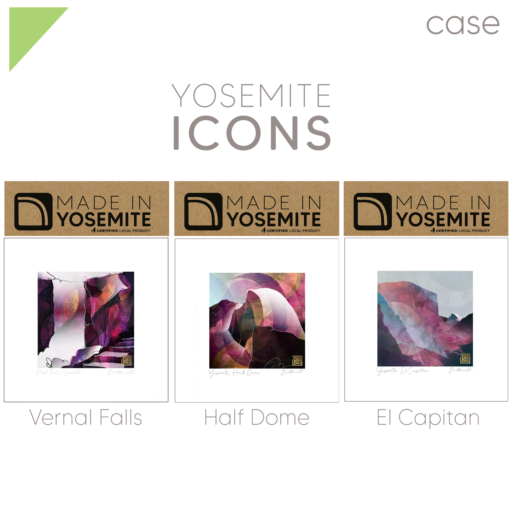 Yosemite Icons — Case of 6 (Wholesale)